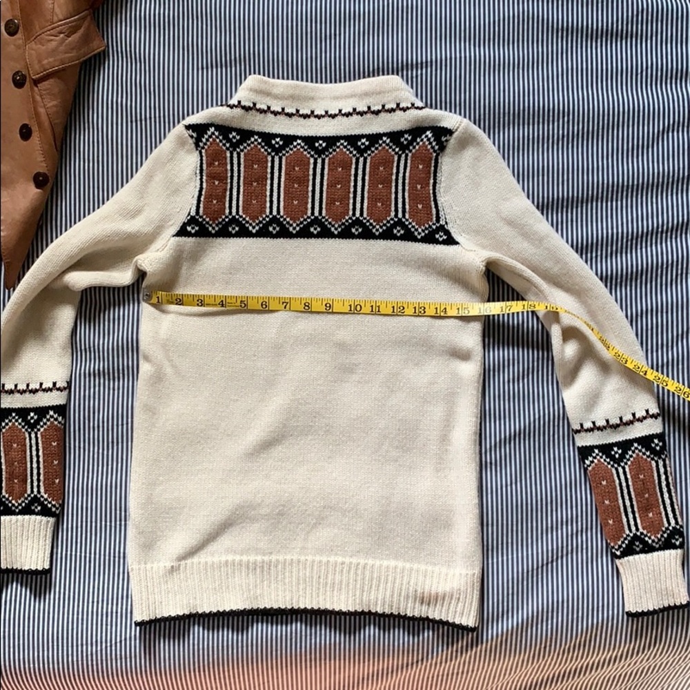 merino wool fair isle sweater